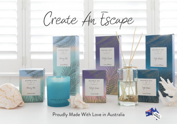 Twilight Sunset Luxury Soy Candle Bramble Bay Co Australia Getcha Gifts